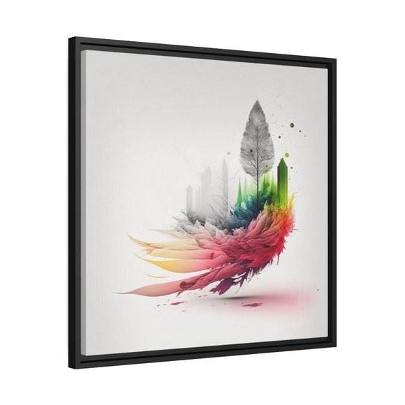 Wall art for hotel,wall art for living room,wall art, Matte Canvas, Black Frame - Picture 5 of 9